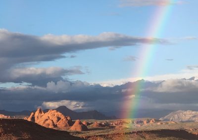 The Rainbow Ends at Church Rocks