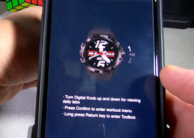 The Coros Vertix App Connected