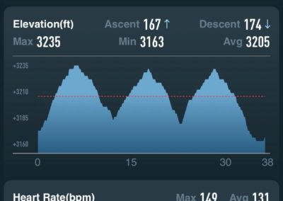 Day 8 - 3.15 Miles - Coros Vertix Stats