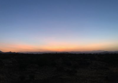 Day 8 - 14.03 Miles - Randall's Loop Sunrise