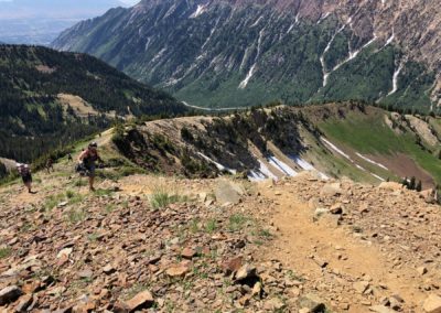 Day 9 - Speedgoat 50k - 32.22 Miles - Climbing Cirque Traverse For The Final Summit