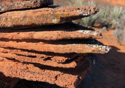 Beautiful Sandstone Layers on Braken's Loop