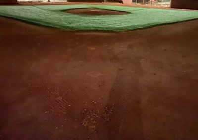 The lonely diamond at night, getting frosty out