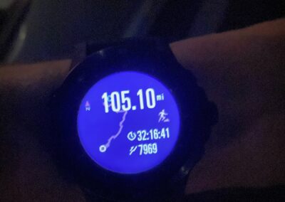 105 miles in the bank
