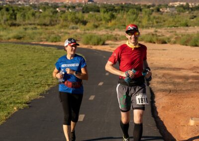 Becky Pacing Me On Lap 16